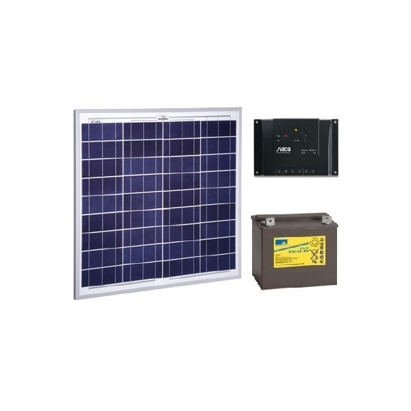 Kit solaire autonome 12V-50W