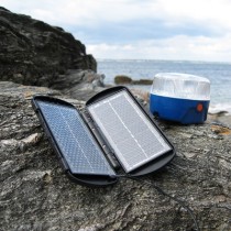 Solar lamp for travel