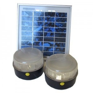 Kit solaire 2 lampes portables