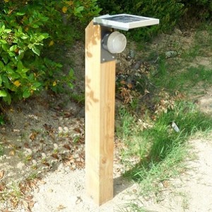 Solar LED post