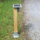 Solar LED post