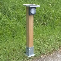 Solar LED post