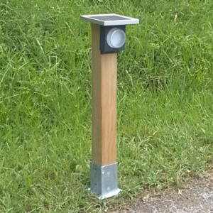 Solar LED post