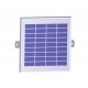 Support de fixation plat - panneau solaire 3W