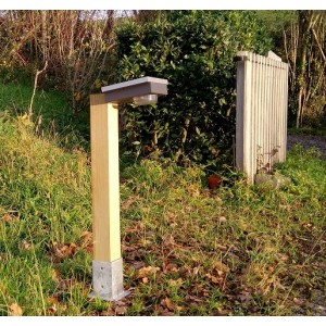 Solar LED post