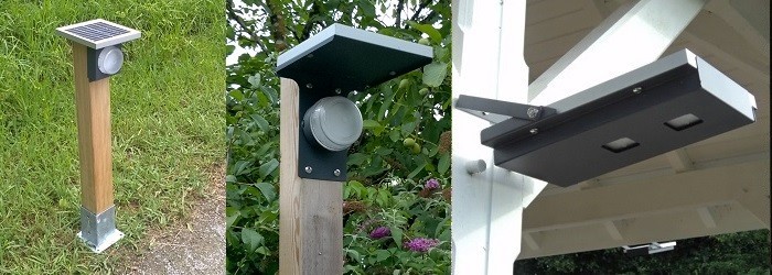 BORNES ET PROJECTEURS SOLAIRES