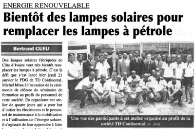 Presse Cote d'Ivoire Soltys